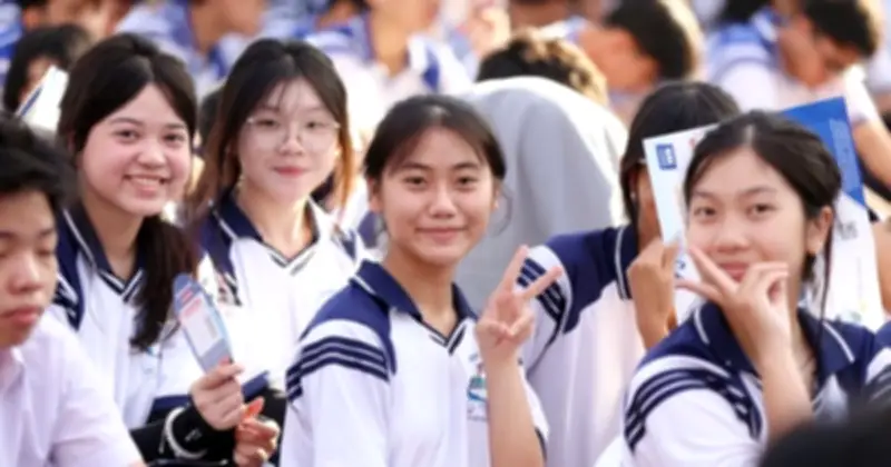 Hơn 2.500 học sinh TP.HCM hào hứng tham gia Ngày hội Tư vấn mùa thi đầu tiên tại THPT Phú Mỹ