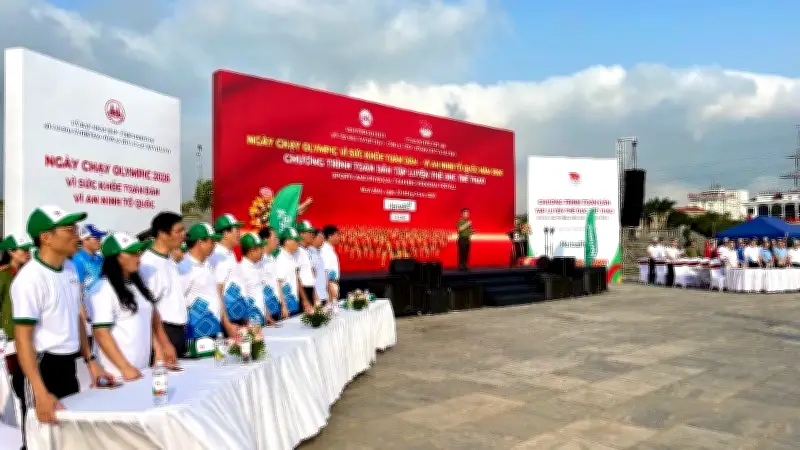 Hơn 4.000 người tham gia Ngày chạy Olympic vì sức khỏe toàn dân tại Ninh Bình