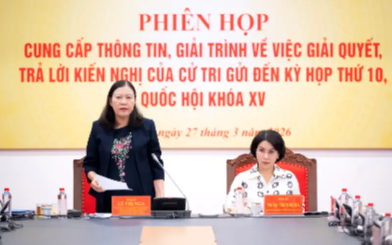 Hơn 96% Kiến Nghị Cử Tri Được Giải Quyết, Quốc Hội Đánh Giá Hiệu Quả Công Tác