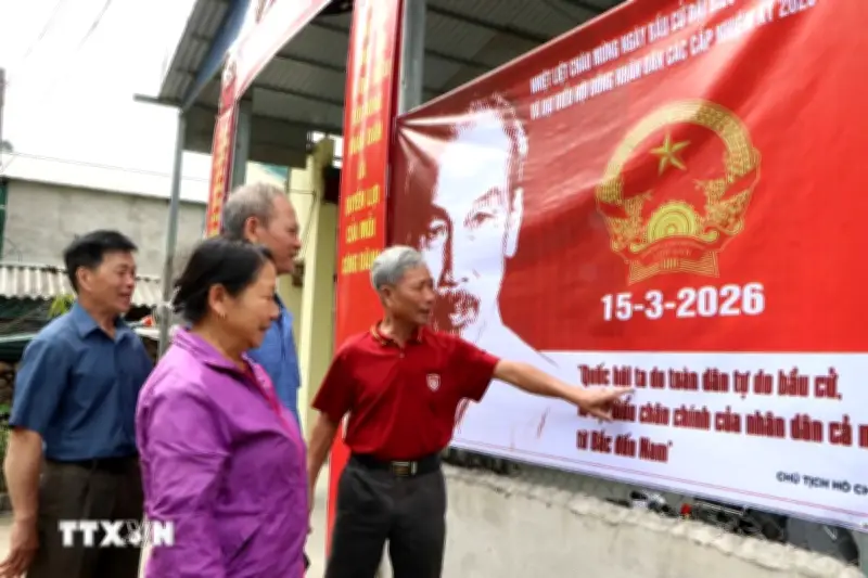 Hơn 99,93% cử tri Lai Châu tham gia bầu cử đại biểu Quốc hội và HĐND