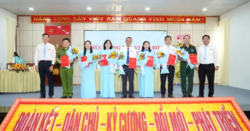 HĐND Phường Thuận An Khóa II Ra Mắt, Ông Huỳnh Văn Sơn Tái Đắc Cử Chủ Tịch