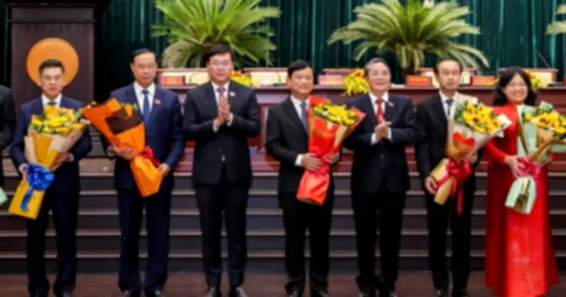 HĐND TP.HCM Khóa XI Kết Thúc Kỳ Họp Đầu Tiên, Bầu Lãnh Đạo Chủ Chốt