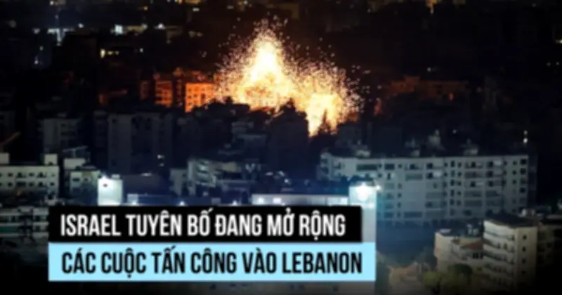 Hàng trăm nghìn người Lebanon di tản khi Israel mở rộng tấn công, số thương vong tăng cao
