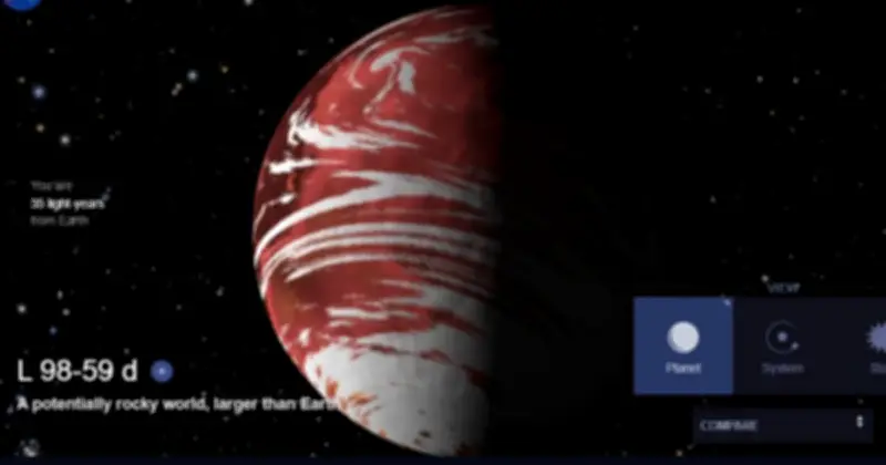 Hành Tinh L 98-59 d: Thế Giới Lưu Huỳnh Với Đại Dương Dung Nham Sôi Trào