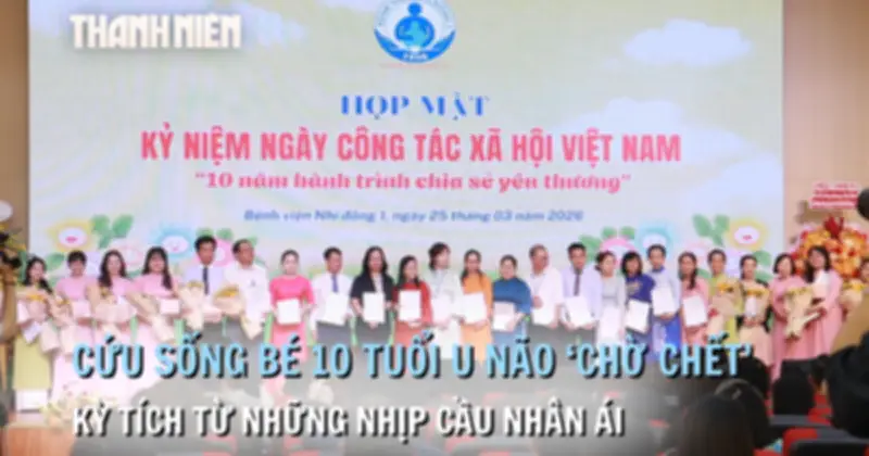 Hành trình 10 năm 'chia sẻ yêu thương' tại Bệnh viện Nhi Đồng 1 TP.HCM