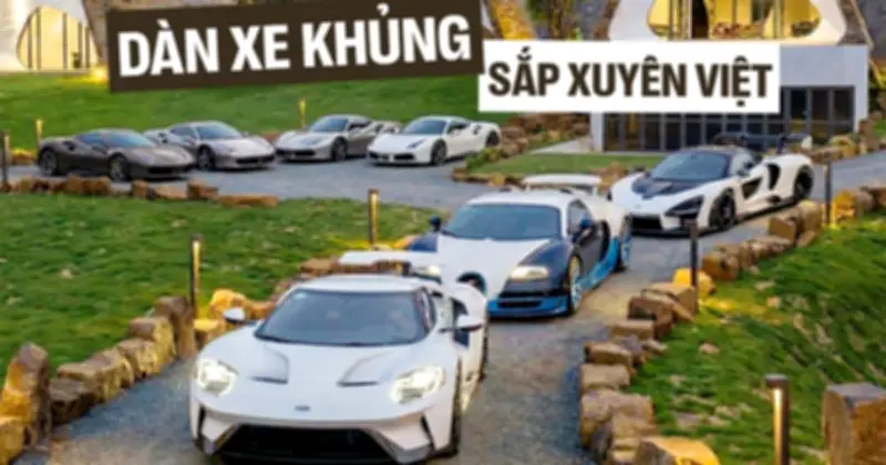 Hành Trình Từ Trái Tim 2024: Dàn Siêu Xe Hàng Tỷ Đồng Sắp Chinh Phục Cung Đường Việt Nam
