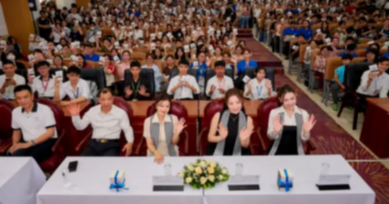 Hành Trình Từ Trái Tim Lan Tỏa Tri Thức, Truyền Cảm Hứng Tại Các Trường Đại Học TP.HCM