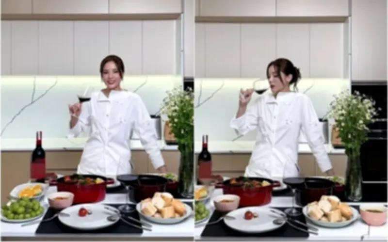 Hoa hậu Kỳ Duyên khiến người hâm mộ trầm trồ khi làm tiệc tại gia