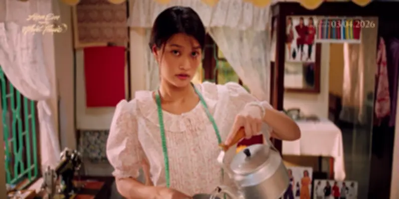 Hoa hậu Thiên Ân xuất hiện nền nã, chuẩn 'gái nhà lành' trong dự án điện ảnh mới