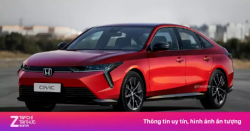 Honda Civic thế hệ 12: Thiết kế sắc sảo, khung gầm nhẹ hơn 90kg, ra mắt 2026-2027