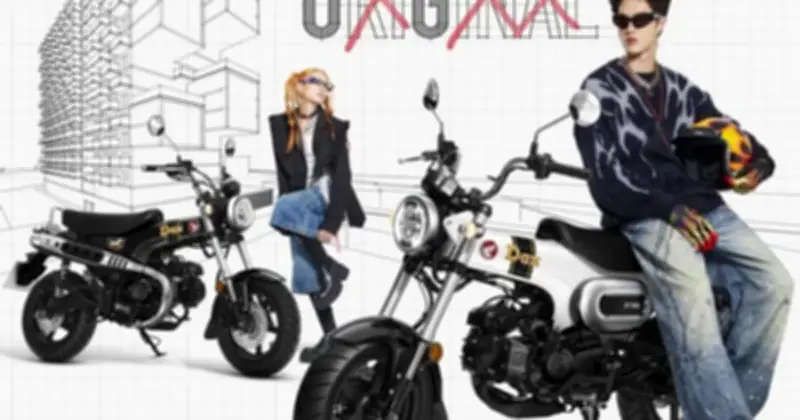 Honda Dax ra mắt hai màu mới OG White và OG Black, thổi bùng xu hướng minibike hoài cổ