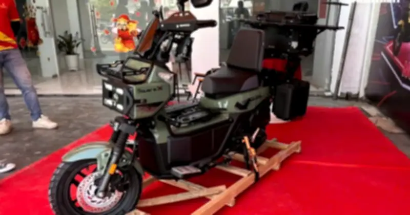 Honda Square X125 'Made in China' gây sốt tại Việt Nam với thiết kế độc lạ