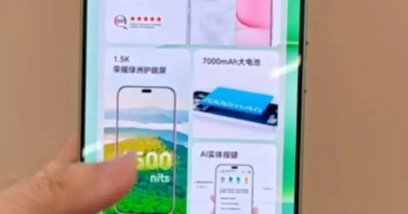 Honor X80i Lộ Diện: Pin 7.000mAh, Màn Hình Sáng 6.500 Nits Nhưng Sạc Chỉ 45W