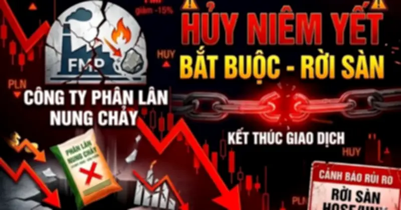 HOSE thông báo hủy niêm yết cổ phiếu VAF của Phân lân Văn Điển sau 3 năm báo cáo tài chính bị kiểm toán ngoại trừ