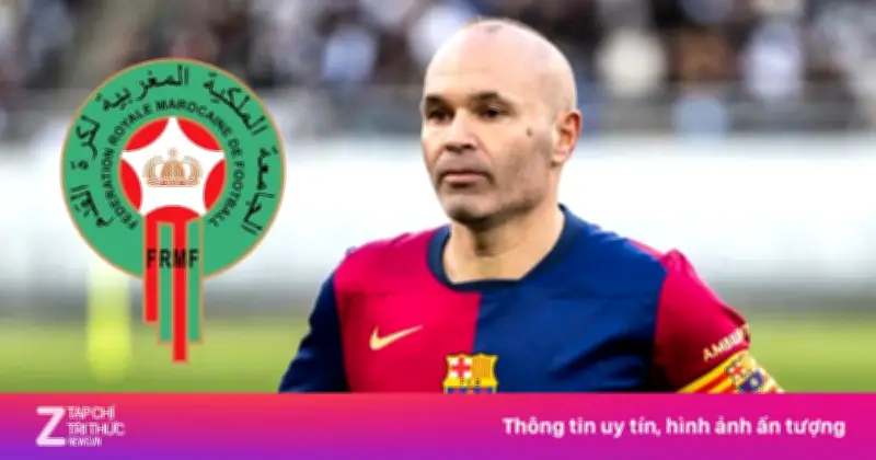 Huyền thoại Iniesta chính thức nhận vai trò Giám đốc thể thao đội tuyển Morocco