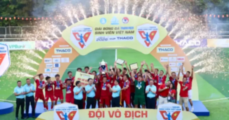 Đại học Thủy lợi vô địch TNSV THACO cup 2026 với chiến thắng 4-0 đầy thuyết phục