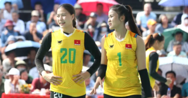 Đội Hoa Khôi Bóng Chuyền Việt Nam Gây Sốt Ở Giải Hội Làng Bắc Ninh