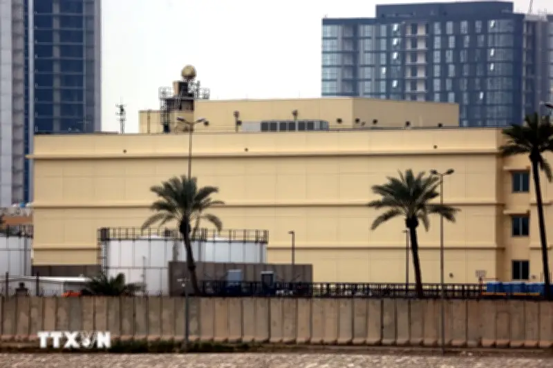 Đại sứ quán Mỹ tại Iraq bị tấn công giữa căng thẳng Trung Đông leo thang