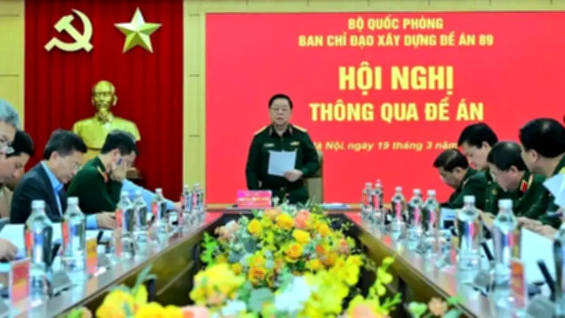 Đại tướng Nguyễn Trọng Nghĩa chủ trì hội nghị xây dựng Đề án 89 về bảo vệ tư tưởng Đảng