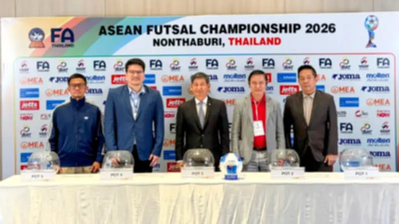 Đội tuyển futsal Việt Nam rơi vào bảng đấu khó tại giải vô địch Đông Nam Á 2026