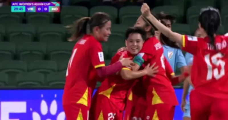 Đội tuyển nữ Việt Nam thắng Ấn Độ 2-1, đăng cấu vòng loại Olympic