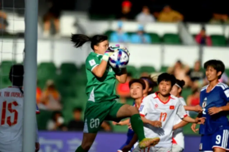 Đội tuyển nữ Việt Nam thua đậm Nhật Bản, chia tay giải châu Á 2026