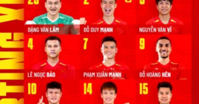 Đội tuyển Việt Nam ra quân với sự xuất hiện của Đỗ Hoàng Hên trước Bangladesh
