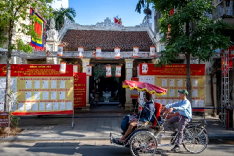 Điểm bỏ phiếu Hà Nội: Không gian văn hóa - lịch sử sống động trong ngày hội lớn