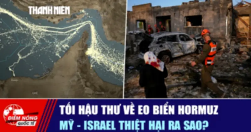 Điểm tin quốc tế 23/3: Căng thẳng Eo biển Hormuz, Mỹ và Israel thiệt hại thế nào?