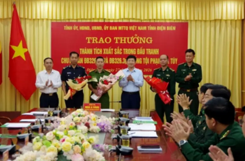 Điện Biên Biểu Dương Lực Lượng Phá Chuyên Án Ma Túy Lớn, Thu Giữ Hàng Nghìn Viên