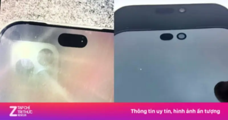 iPhone 18 Pro hé lộ Dynamic Island thu nhỏ đột phá qua hình ảnh rò rỉ