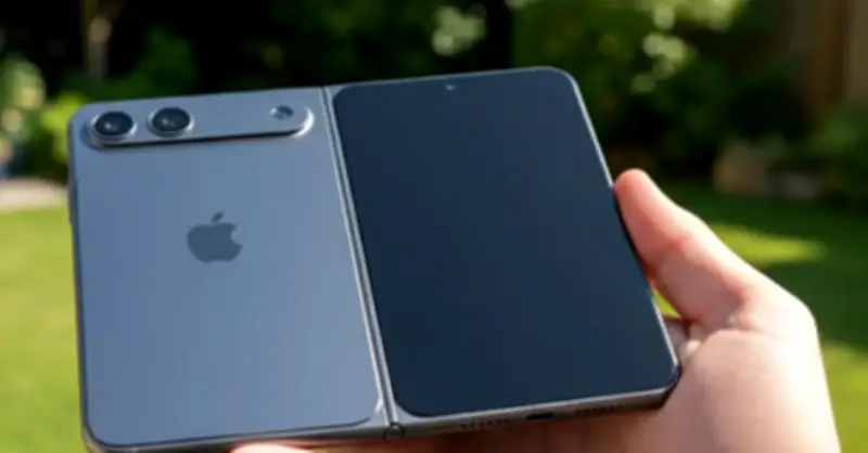 iPhone Fold Lộ Diện: Thiết Kế Vuông Vức, Màn Hình 7,8 Inch Như iPad