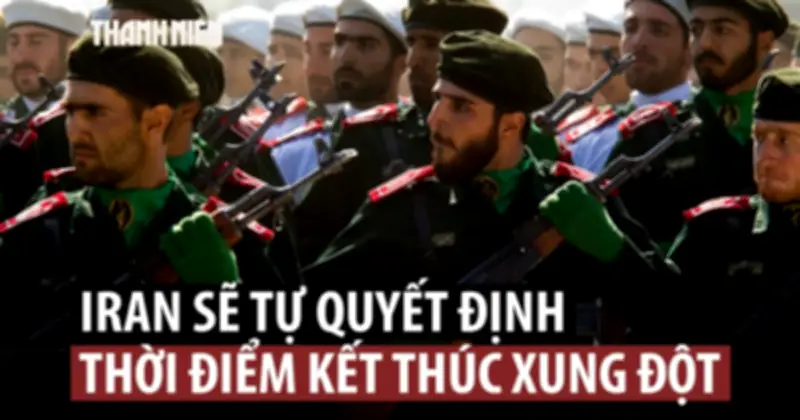 Iran hé lộ quyết định thời điểm ngừng bắn trong cuộc xung đột với Israel