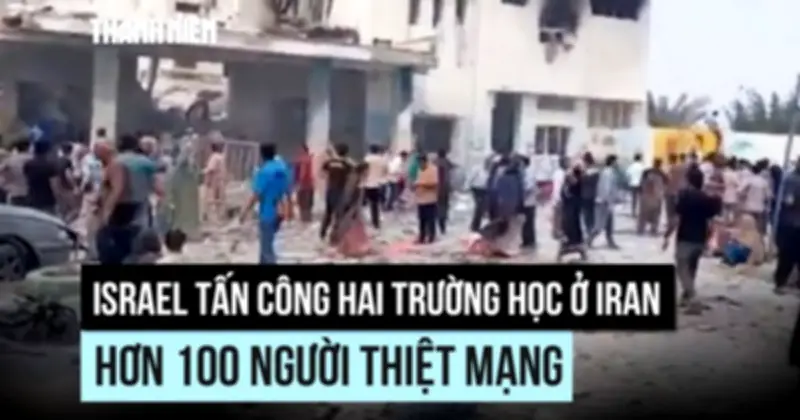 Iran tấn công Israel: Hơn 100 người thiệt mạng, hai trường học bị phá hủy