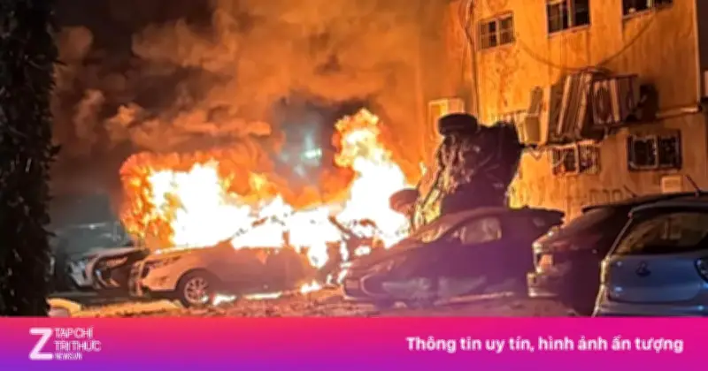 Iran Trả Đũa, Phóng Hàng Loạt Tên Lửa Vào Tel Aviv Gây Thương Vong