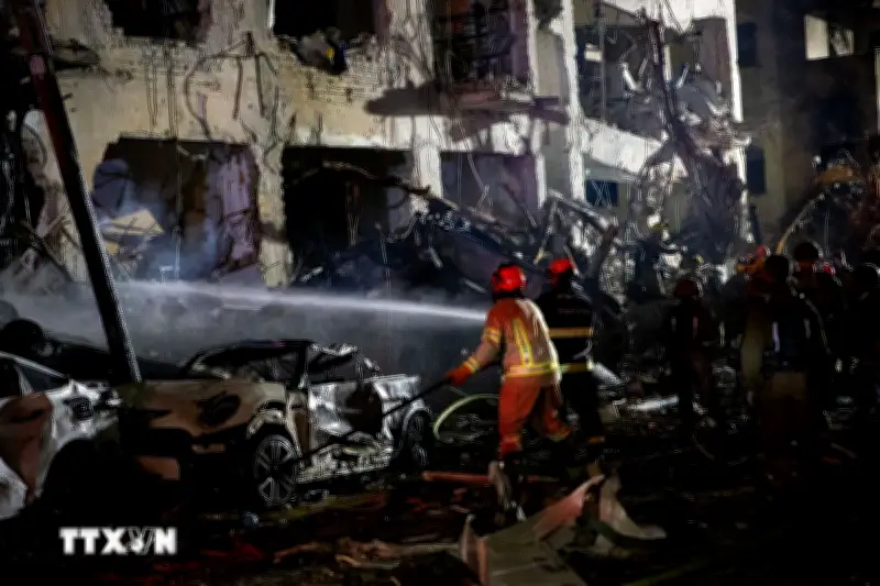 Iran Triển Khai Đợt Tấn Công Mới Nhằm Vào Các Mục Tiêu Quân Sự Tại Israel