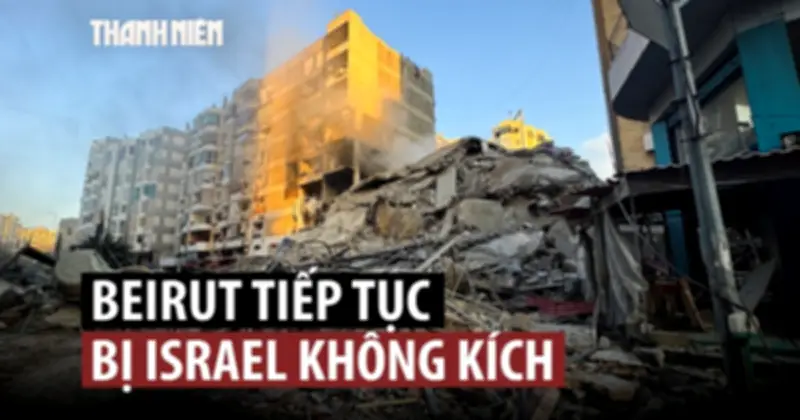 Israel Oanh Tạc Beirut, Hàng Chục Ngàn Người Li Băng Sơ Tán Trong Xung Đột Dữ Dội