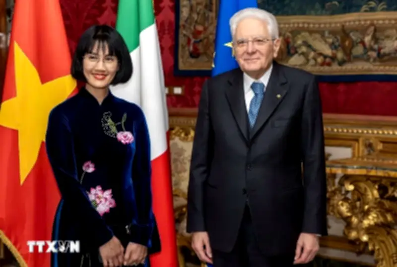 Italy mong muốn thúc đẩy quan hệ đối tác chiến lược với Việt Nam