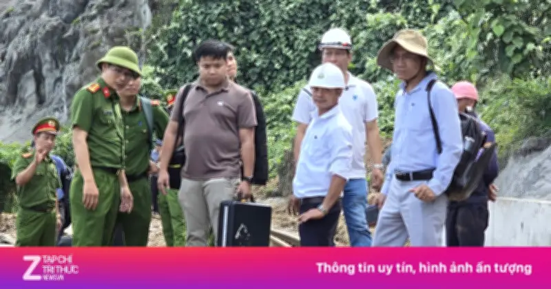 Điều Tra Nguyên Nhân Đá Lăn Làm Đứt Gãy Đường Sắt Qua Đèo Hải Vân