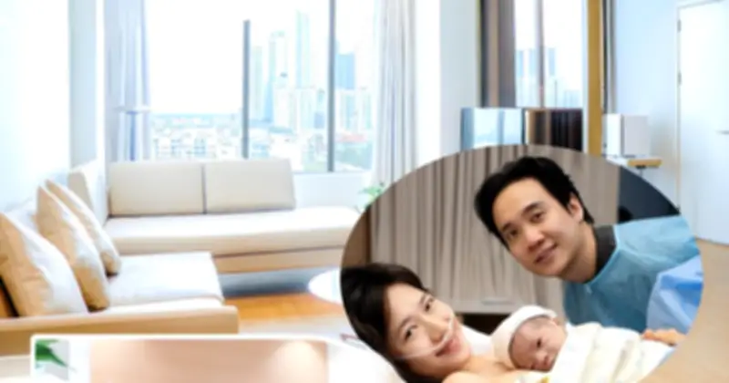 JustaTee và vợ đón con thứ ba tại bệnh viện quốc tế AIH, bác bỏ tin đồn ngoại tình