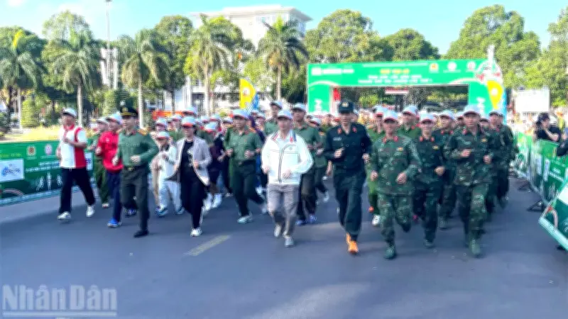 Đắk Lắk Sôi Nổi Tổ Chức Ngày Chạy Olympic Vì Sức Khỏe Toàn Dân