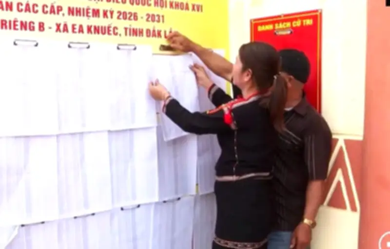 Đắk Lắk sẵn sàng cho ngày bầu cử: Tuyên truyền sâu rộng, danh sách cử tri công khai