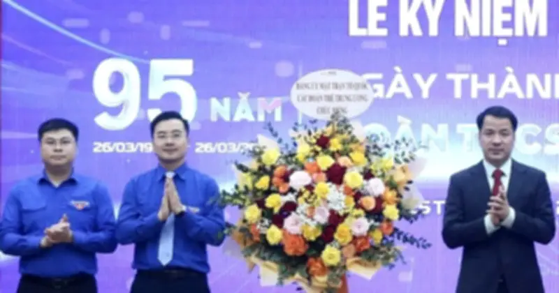 Kỷ niệm 95 năm Đoàn TNCS Hồ Chí Minh: Đẩy mạnh chuyển đổi số và xây dựng đội ngũ cán bộ trẻ