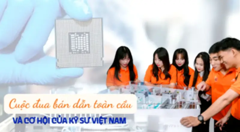 Kỹ sư Việt Nam chinh phục ngành bán dẫn toàn cầu: Cơ hội và thách thức