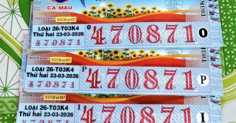 Khách trúng độc đắc 5,4 tỷ đồng 'giấu' vé một tuần mới dám đổi thưởng