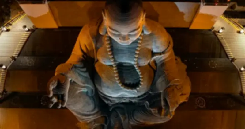 Khám phá không gian bên trong tượng Bồ Tát Di Lặc khổng lồ trên núi Bà Đen