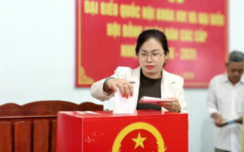 Không Khí Bầu Cử Sôi Nổi Khắp Các Địa Phương Tỉnh Quảng Ngãi