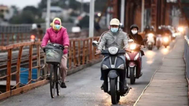 Không khí lạnh tiếp tục ảnh hưởng Trung Trung Bộ, Bắc Bộ và Thanh Hóa trời rét