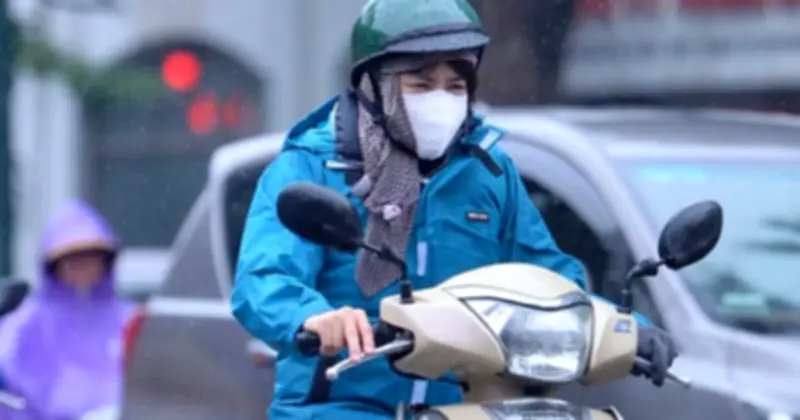 Không khí lạnh tràn về, Bắc Bộ và Bắc Trung Bộ đối mặt với mưa rét và gió mạnh