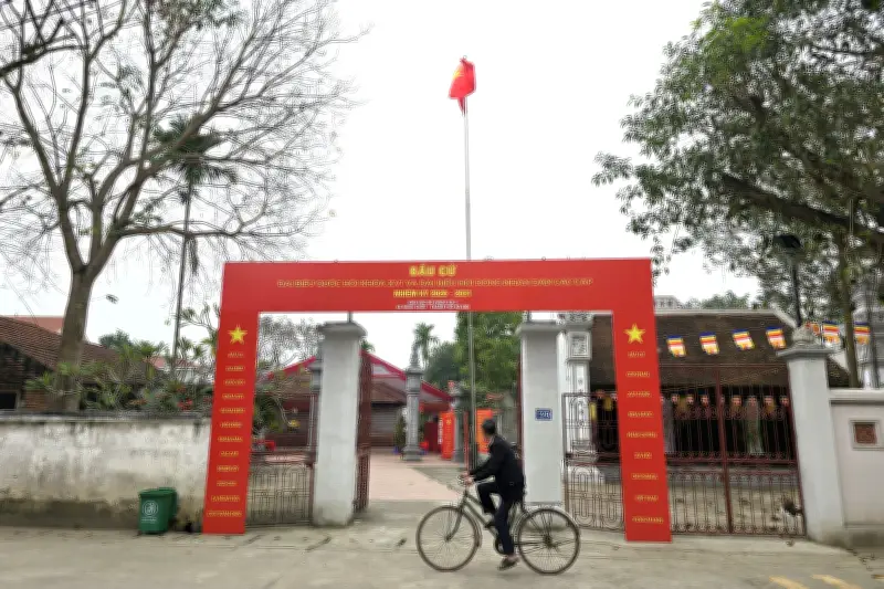 Không khí rộn ràng tại xã đảo duy nhất của Thủ đô trước ngày bầu cử